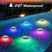 Solar Floating Pool Lights Rainbow Floating Light Balls For Pool, Decoration For Swimming Pool Christmas Party Decoration Tub Pond