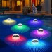 Solar Floating Pool Lights Rainbow Floating Light Balls For Pool, Decoration For Swimming Pool Christmas Party Decoration Tub Pond