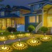 Solar Lights Outdoor Water-Resitant LED Lighting Solar Powered Outdoor Lights Solar Garden Lights for Patio Yard