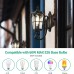 Solar wall lamp American style outdoor gate exterior wall waterproof villa garden outdoor courtyard balcony European