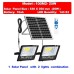 Solar Projection Light， LED Solar Spotlight Outdoor Waterproof Reflector Solar Remote Control Suitable for Garage, Terrace, Outdoor, Courtyard, Garden