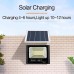 Solar Projection Light， LED Solar Spotlight Outdoor Waterproof Reflector Solar Remote Control Suitable for Garage, Terrace, Outdoor, Courtyard, Garden