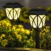 6Pcs Solar Outdoor Pathway Lights Bright Waterproof Garden Lights Colorful