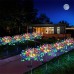 Solar Firework Light Outdoor, Waterproof, Solar Garden Flower Lights With Stake, 8 Lighting Modes