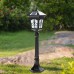 Solar Waterproof Die-Cast Aluminum Garden Lights Outdoor Glass Pathway Lights， Solar Powered Lights Led Outside Lamps Solar Powered Landscape Lights