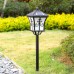 Solar Waterproof Die-Cast Aluminum Garden Lights Outdoor Glass Pathway Lights， Solar Powered Lights Led Outside Lamps Solar Powered Landscape Lights