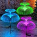 Solar Lights Outdoor Garden Powered Stake Jellyfish Light for Yard Patio Pathway Christmas Decor