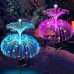 Solar Lights Outdoor Garden Powered Stake Jellyfish Light for Yard Patio Pathway Christmas Decor