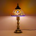 Turkish style Morocco Style Handmade Mosaic multicolor glass Tiffany table lamp for home decoration