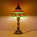 Turkish style Morocco Style Handmade Mosaic multicolor glass Tiffany table lamp for home decoration