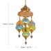 Turkish Moroccan Mosaic Chandelier Light, Ceiling Hanging Lamp Pendant Light Light Fixture, Handmade