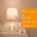 Bedside Lamps lamp for Bedroom European -Style Ceramic Table Lamp Bedside Lamp Living Room Study Room Romantic Lights