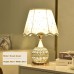 LED Light crystal table lamp simple modern style creative romantic wedding room bedroom decorative bedside lamp