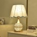 LED Light crystal table lamp simple modern style creative romantic wedding room bedroom decorative bedside lamp