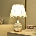 LED Light crystal table lamp simple modern style creative romantic wedding room bedroom decorative bedside lamp