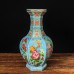 Luminous enamel color ceramic vase, Glow in the dark Chinese porcelain vases